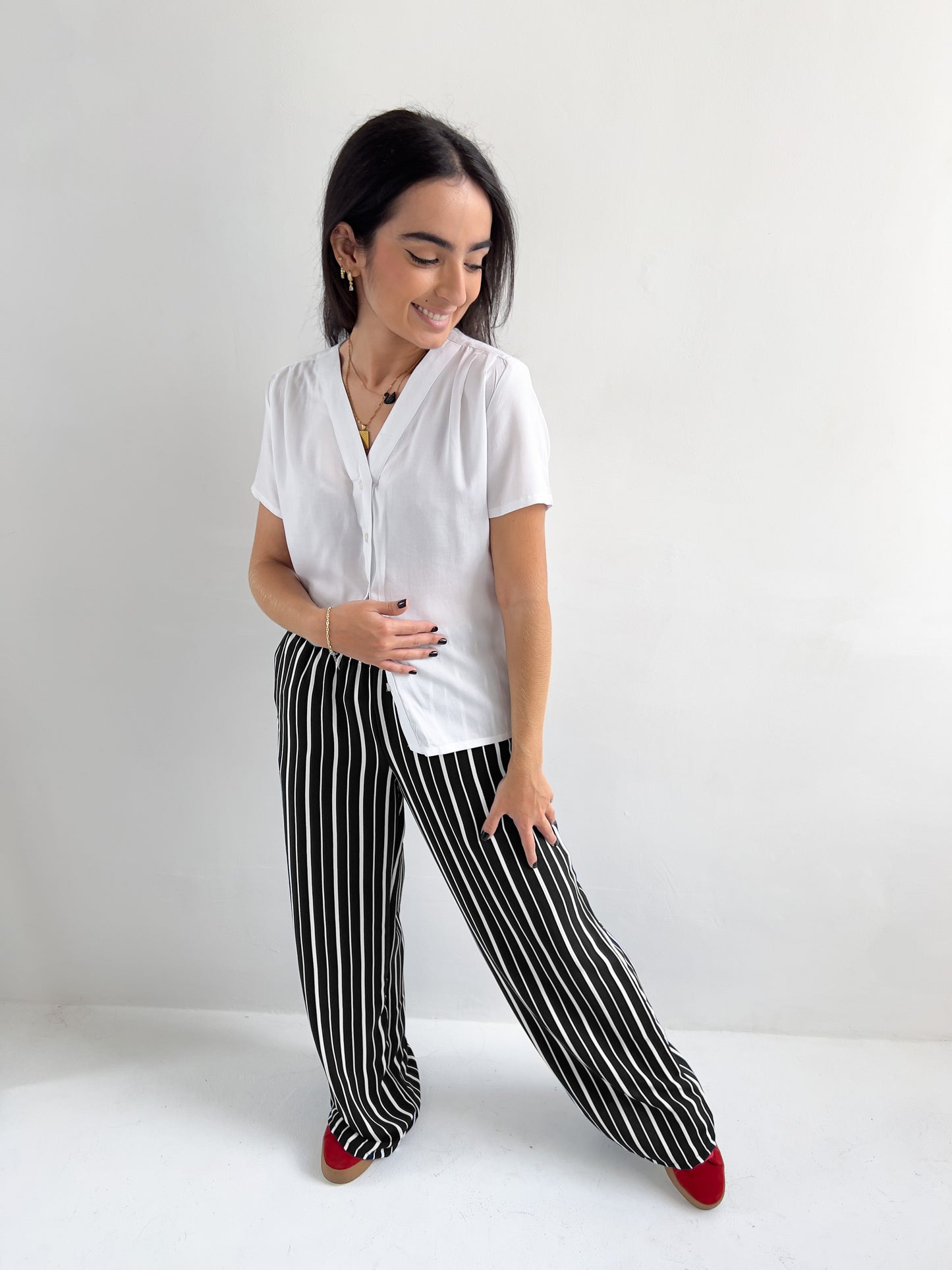 Baggy Stripes Pants