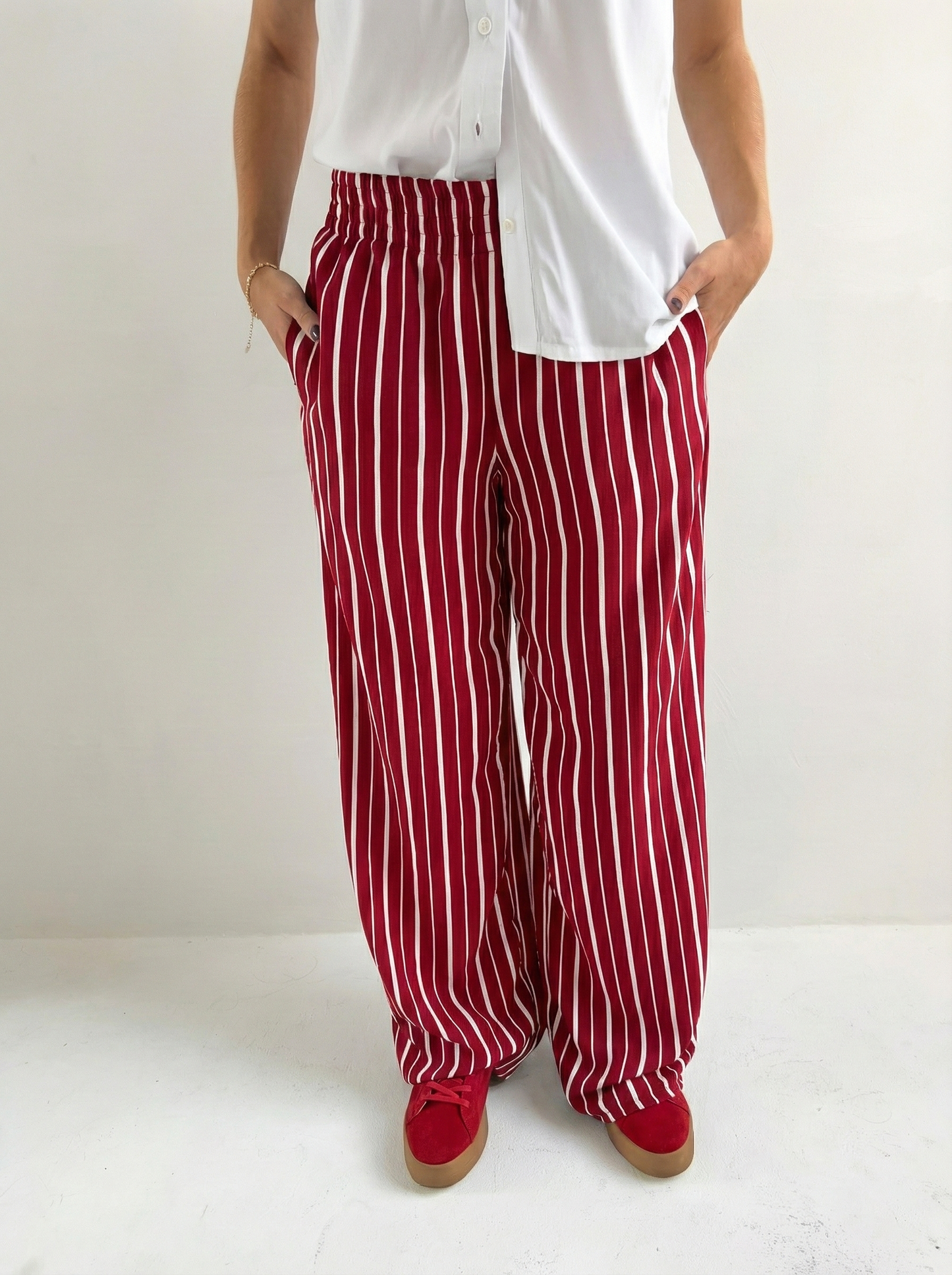 Baggy Stripes Pants