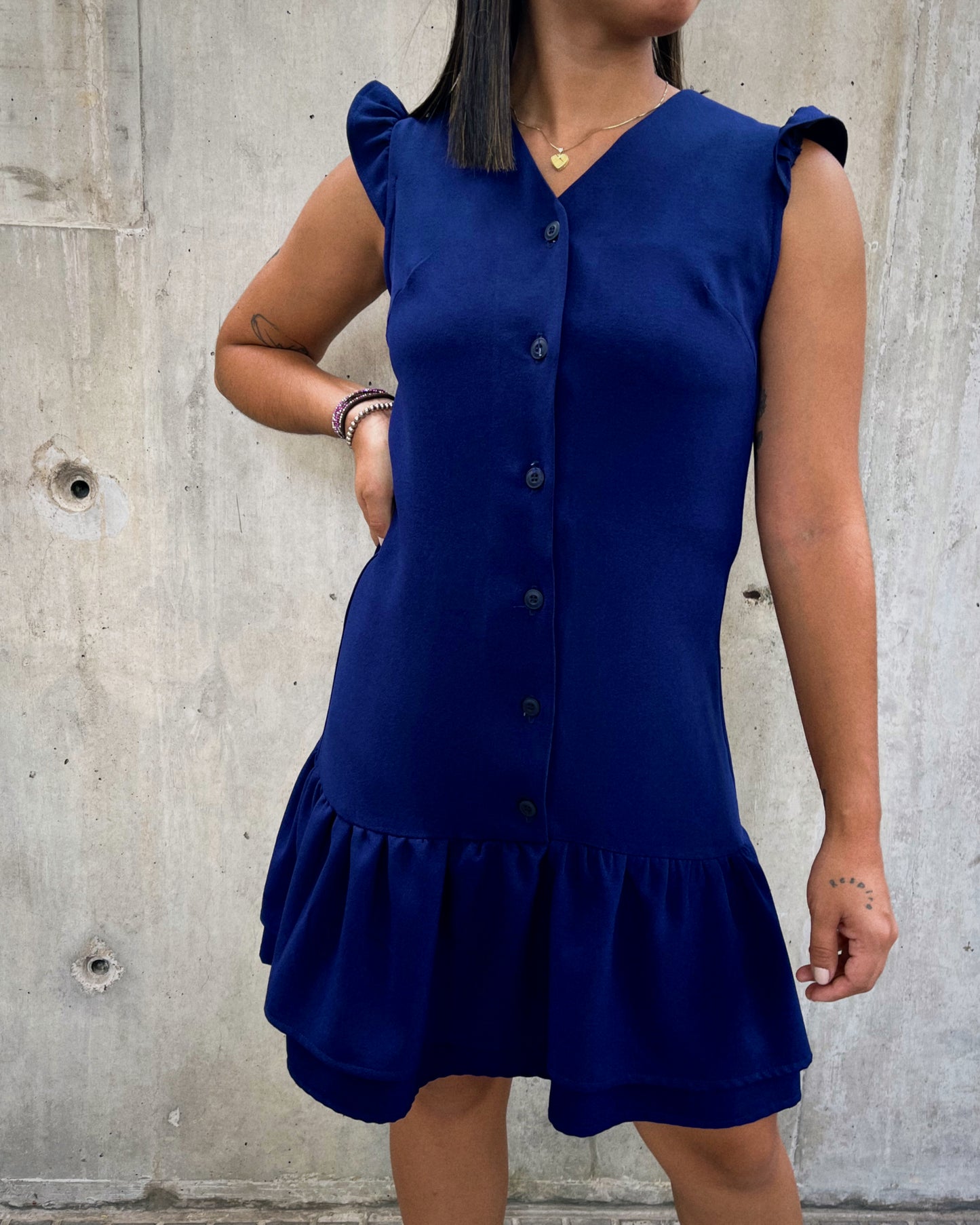 Summertime Buttons Dress