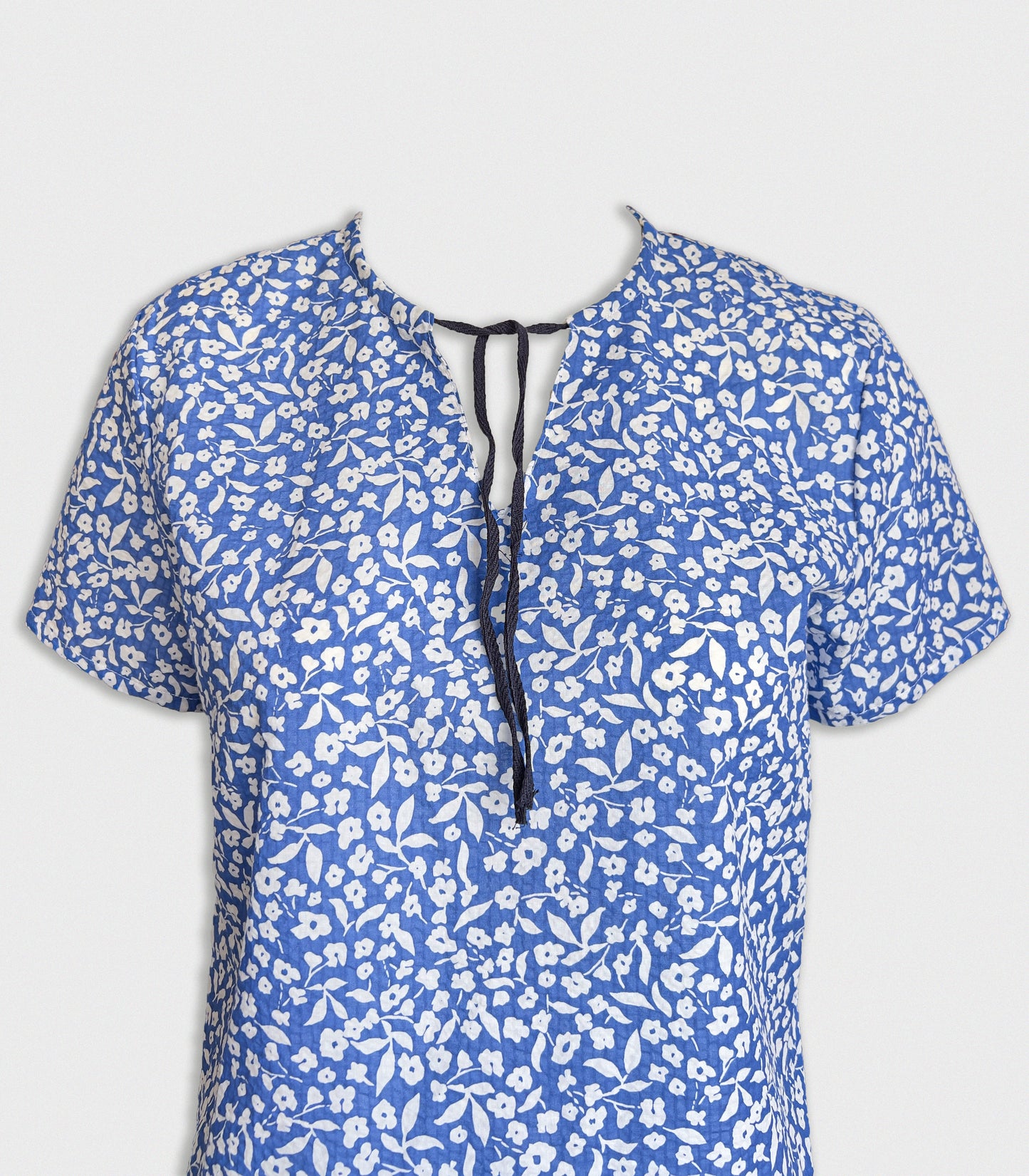Blusa Lazo Manga Corta