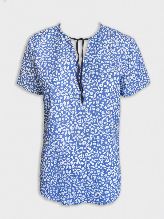 Blusa Lazo Manga Corta