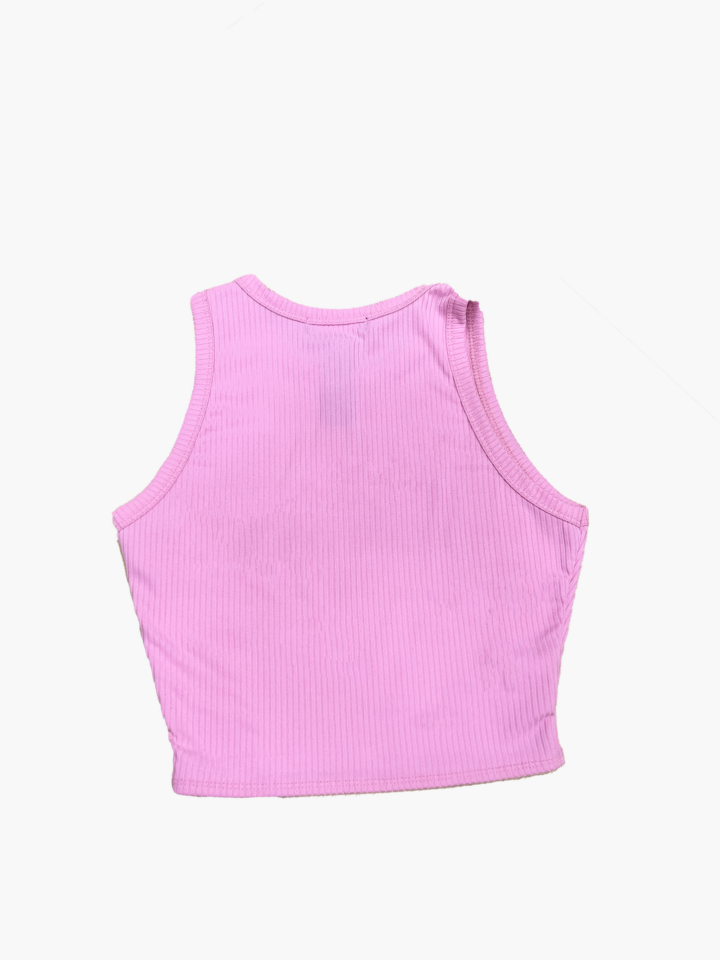 Crop Top Cuello Redondo