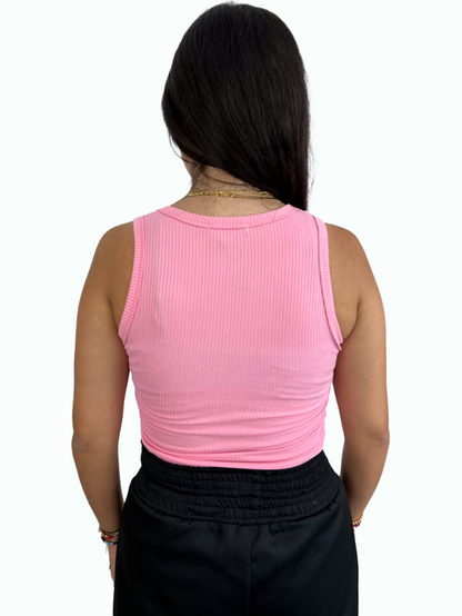 Crop Top Cuello V