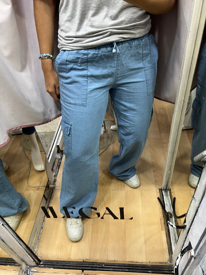 Urban Cargo Chambray Pant