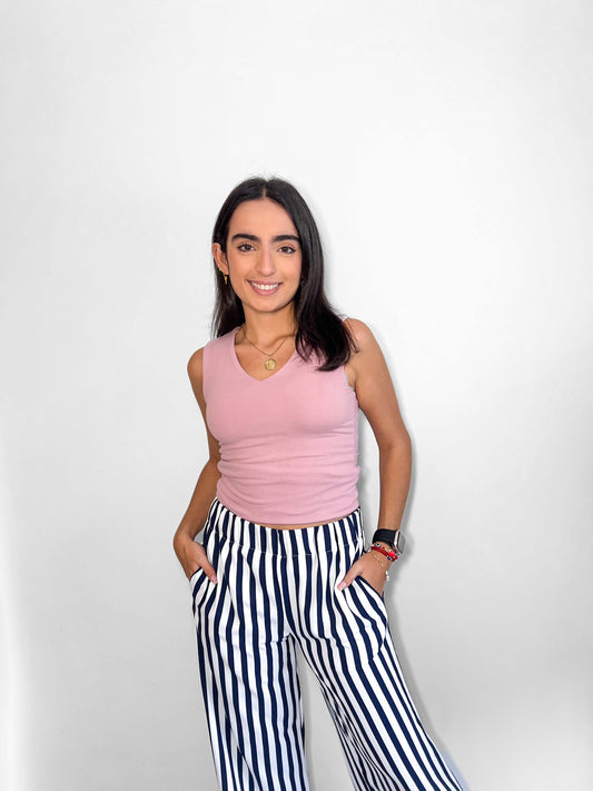Baggy Stripes Pants