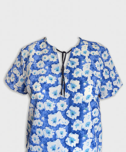 Blusa Lazo Manga Corta