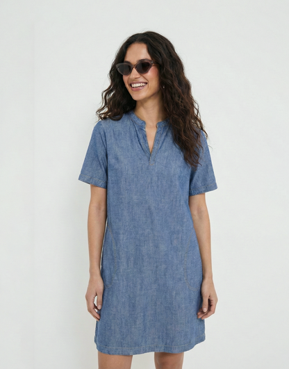 Olivia Chambray Dress