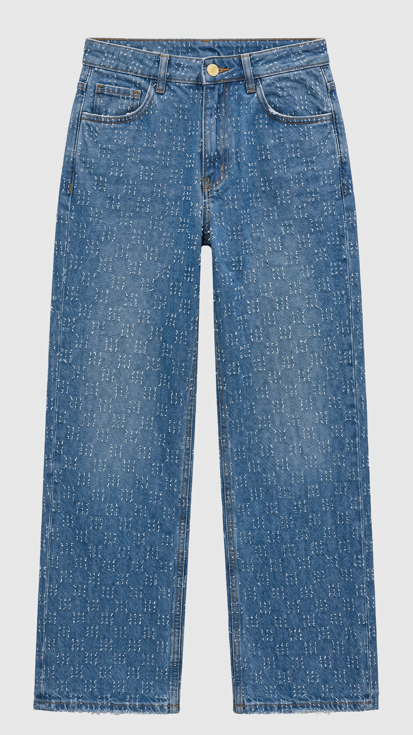 Brocado Jean Pant